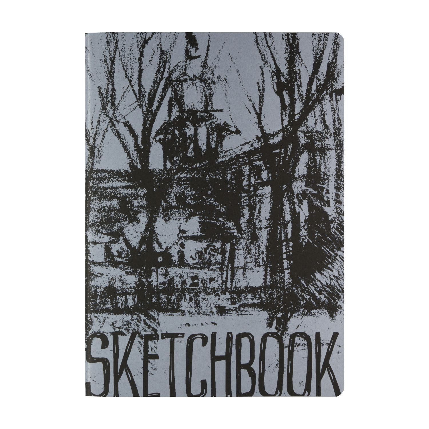 Скетчбук  60л. В5 "SKETCHBOOK. Микс 2" черная  бумага /1/