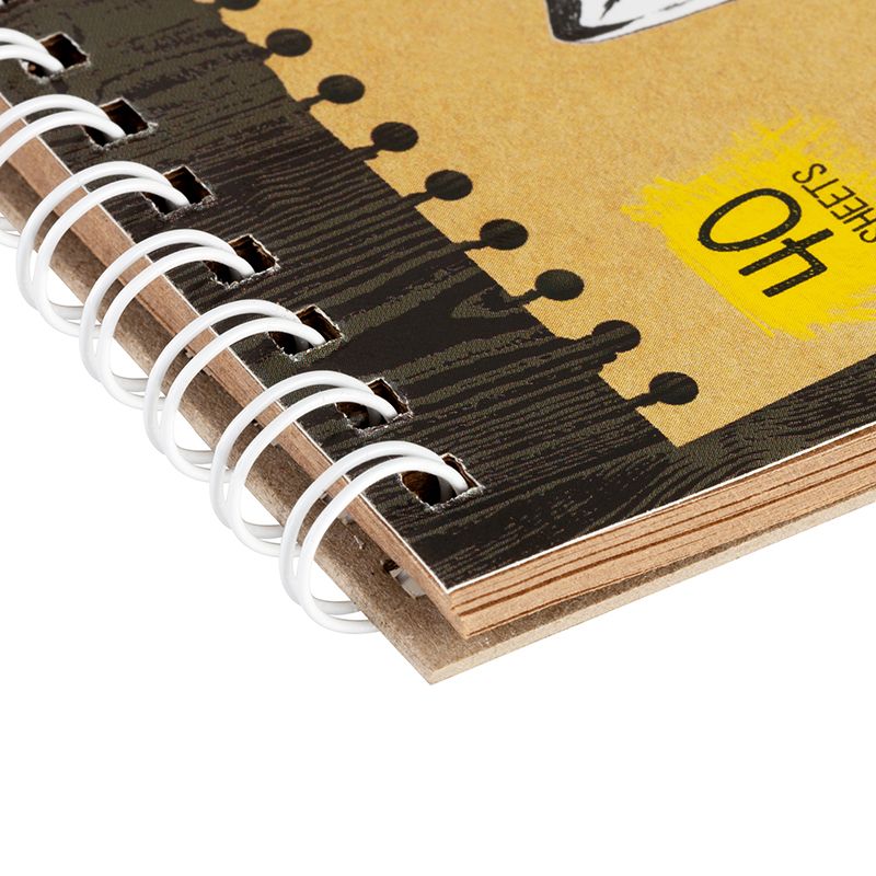 Скетчбук  40л. А5 ArtSpace "Craft style", 80г/м2, крафт на гребне