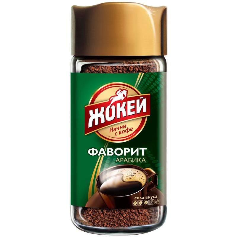 Кофе растворимый Жокей "Фаворит" 95г /12/