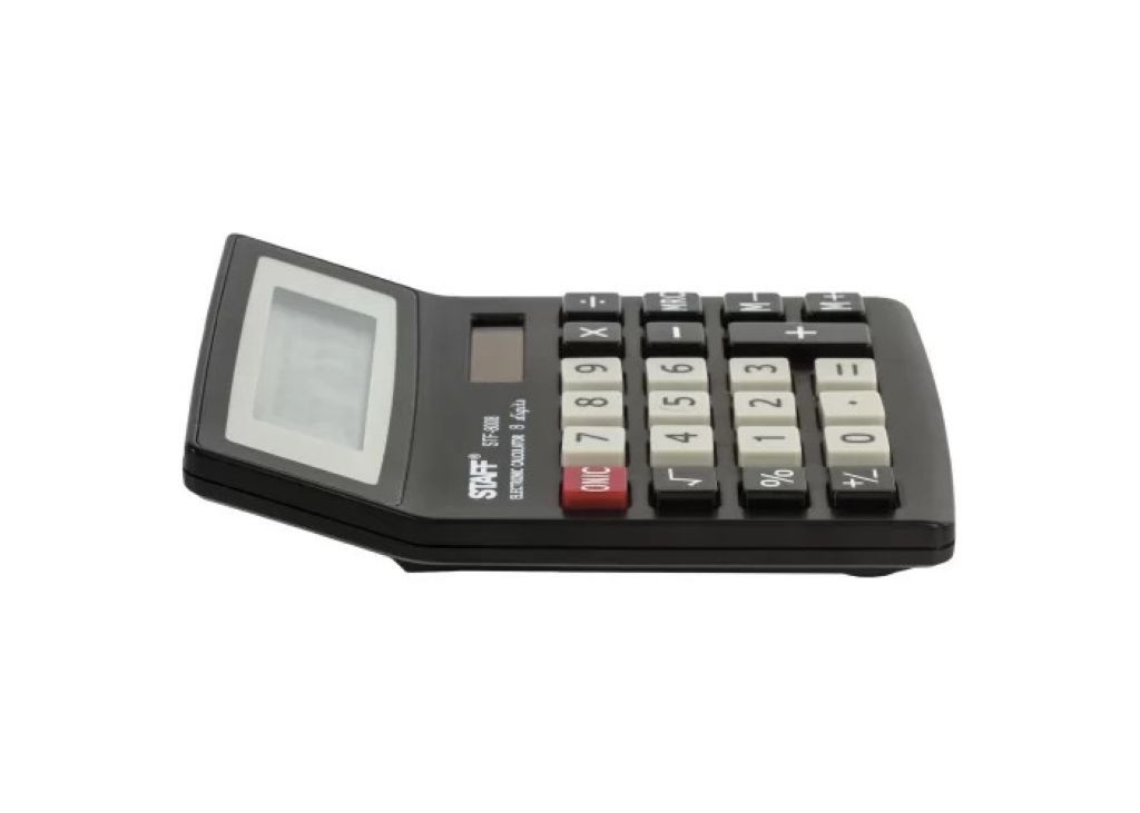 Калькулятор  8разр. "STAFF PLUS STF-8008" 113x87мм /1/