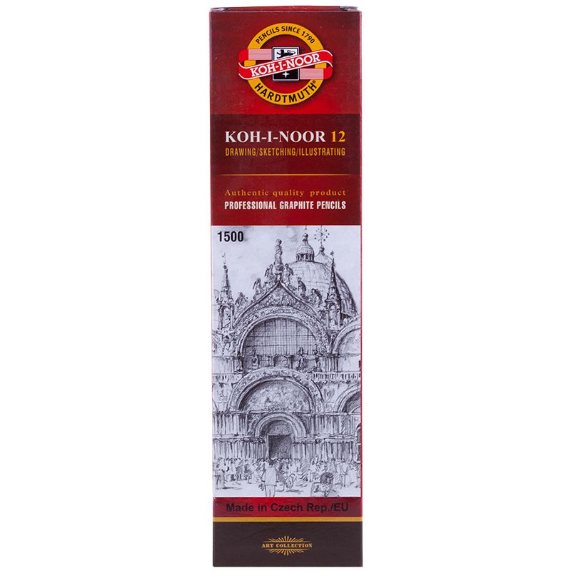 Карандаш чернографитный "Koh-i-noor" F /12/