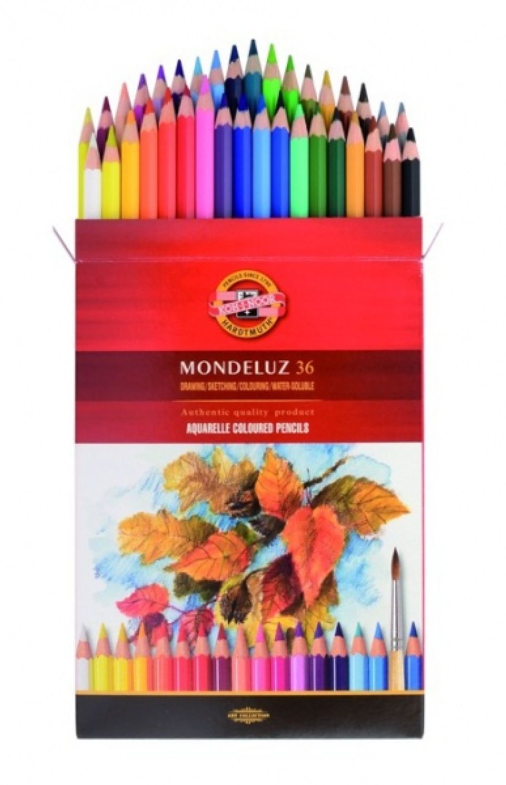 Карандаши 36цв."Mondeluz" акварельные /4/