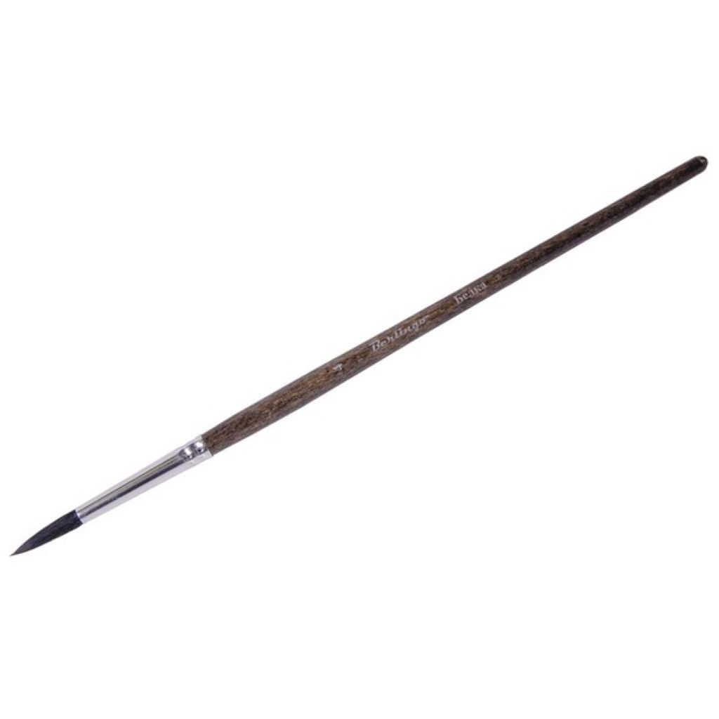 Кисть из волоса белки № 4 "Berlingo" круглая /30/