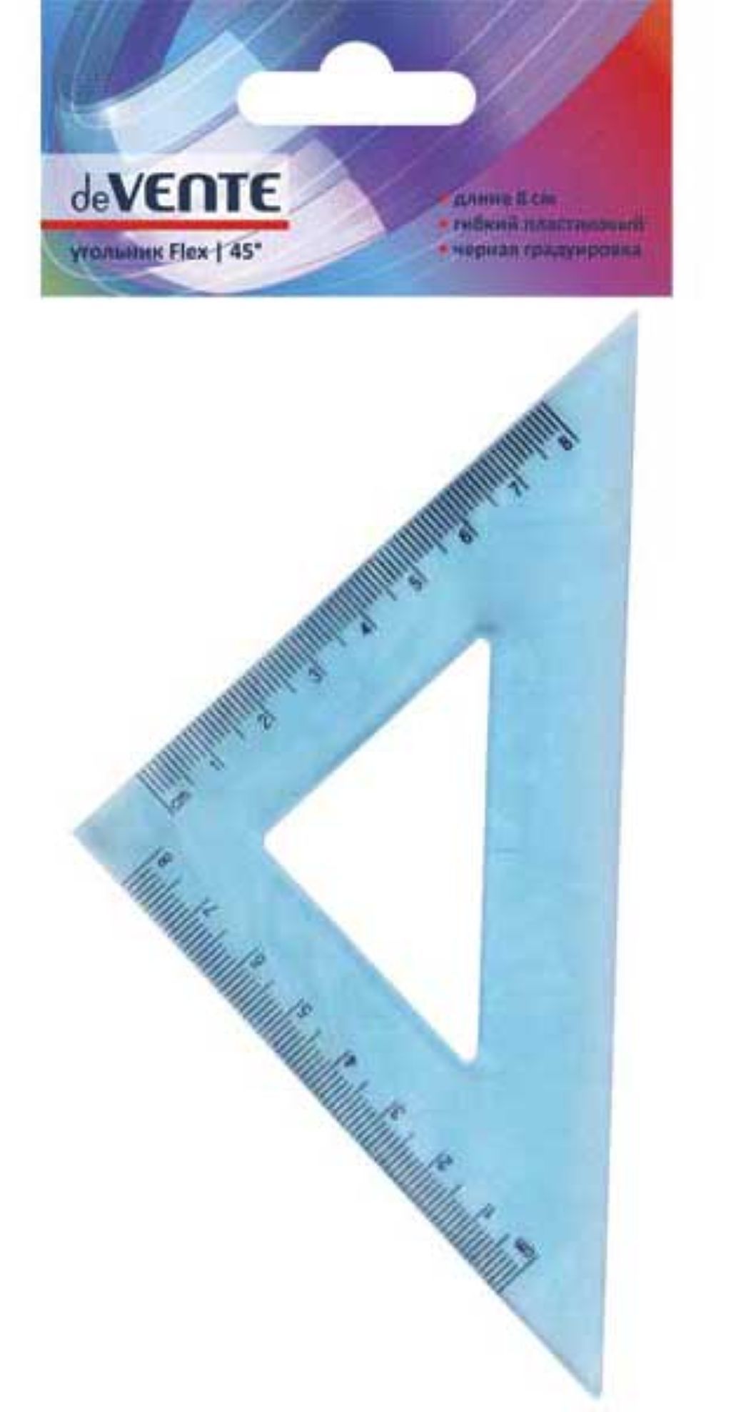 Треугольник  8см 45* "deVENTE Flex" /320/