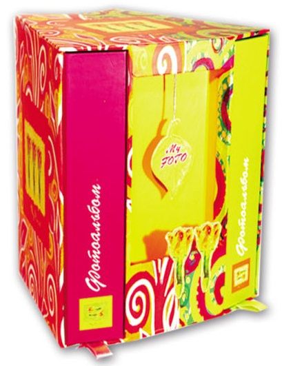 Подарочный набор "Лето" 2 фотоальбома  в картонном футляре /24/