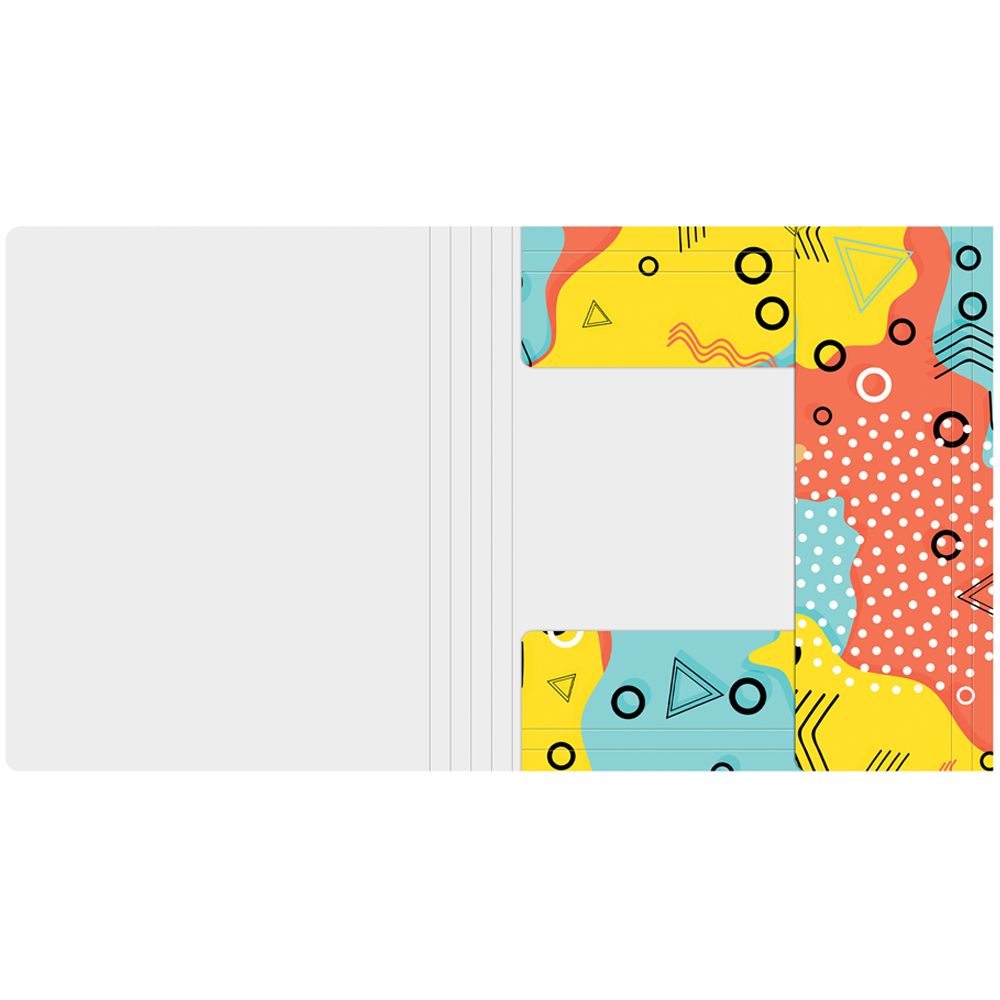 Папка для тетрадей  А5 Berlingo "Memphis" на резинке