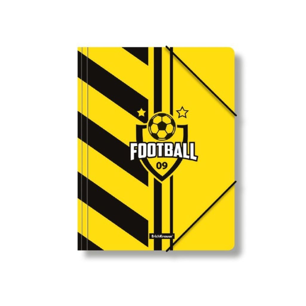 Папка на резинках А4 "Football time" /4/