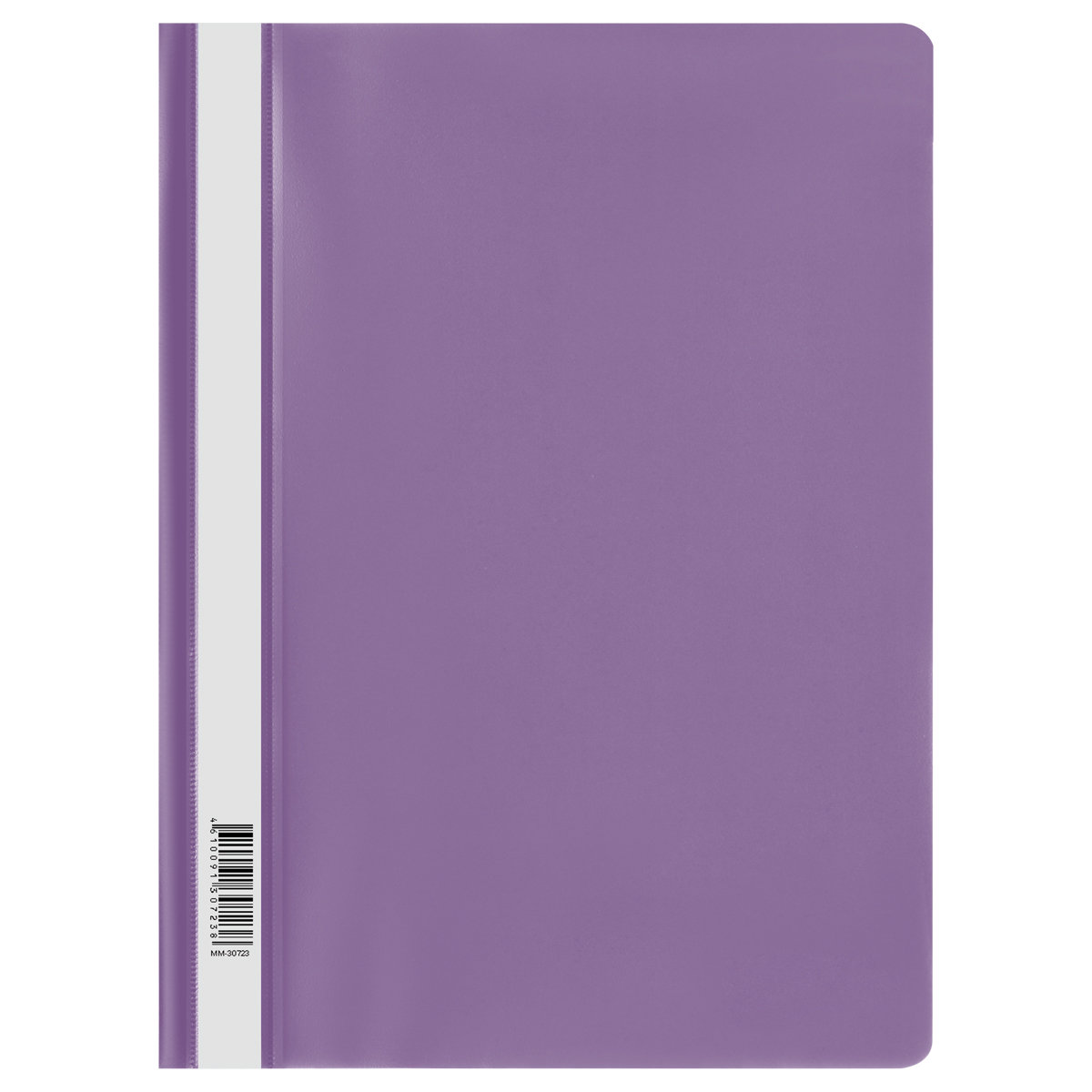 Папка-скоросшиватель А4 "СТАММ" фиолетовая с прозр. верхом /10/