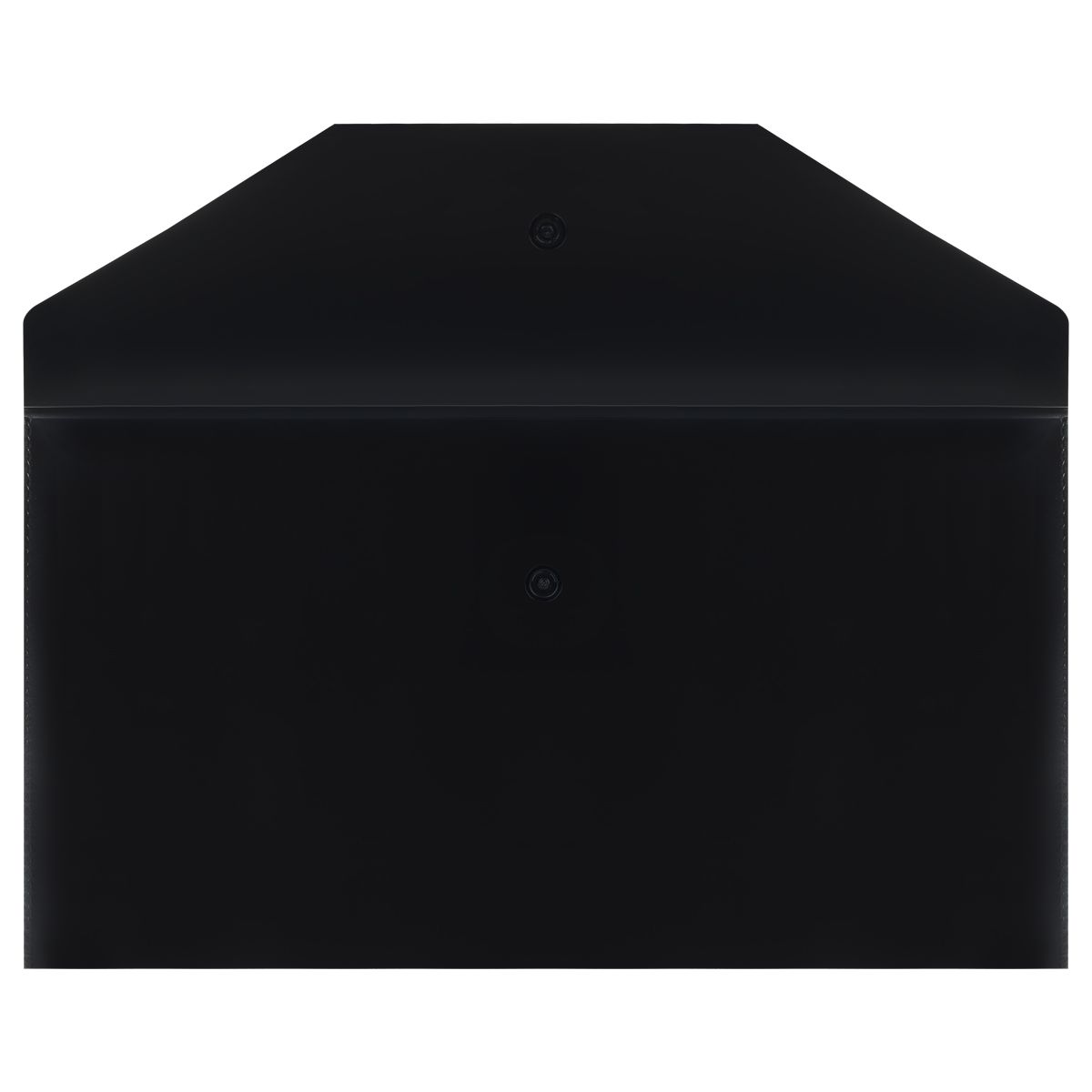 Папка на кнопке C6+ "Стамм" непрозрачная, черная /5/