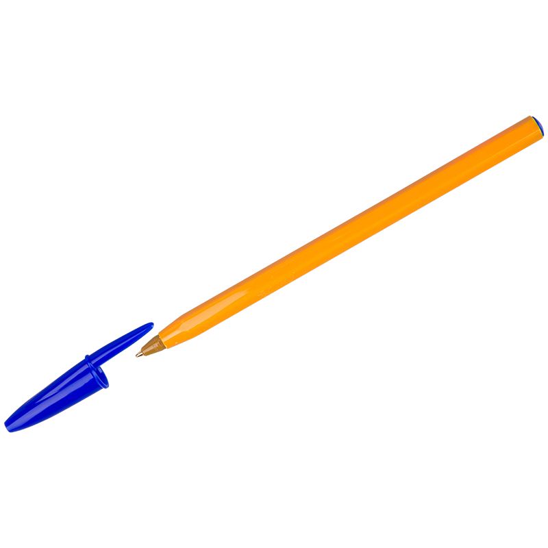 Ручка шариковая синяя Bic "Orange" 0,5мм. /20/