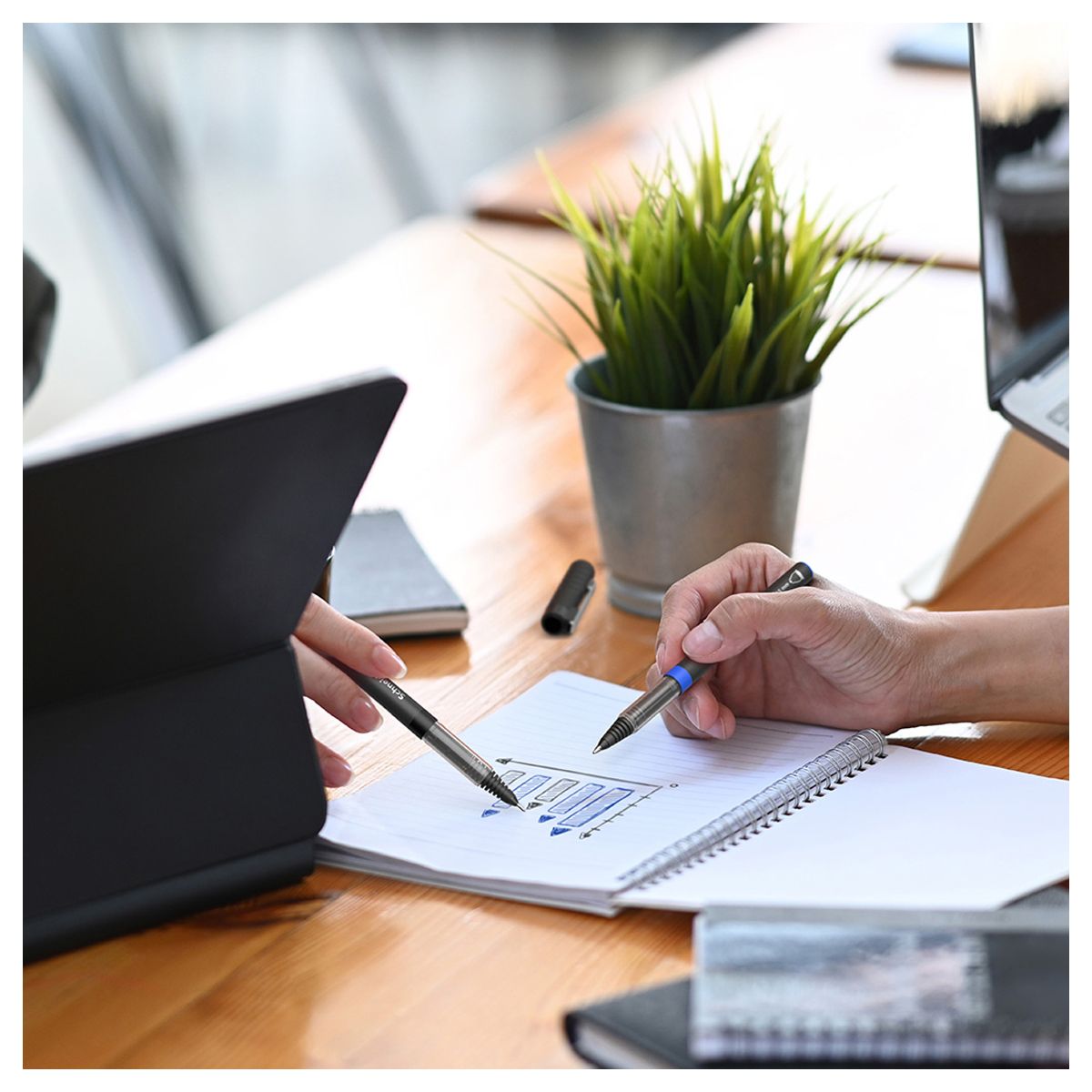 Ручка-роллер ассорти Schneider "Xtra 803/823" 0,5мм, одноразовая /100/