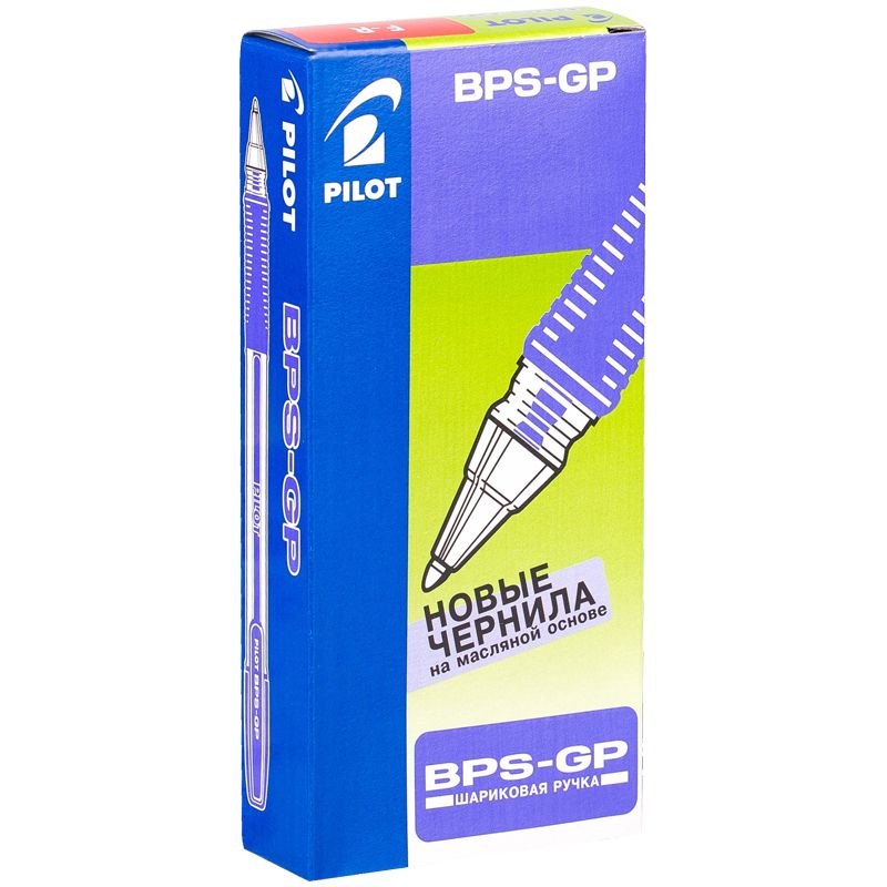 Ручка шариковая синяя "Pilot" 1,0мм /12/