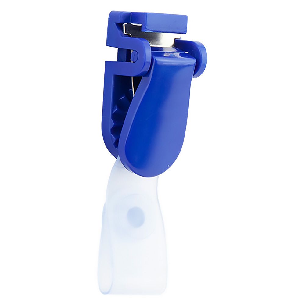 Клип для бейджа "AXENT" синий /50/