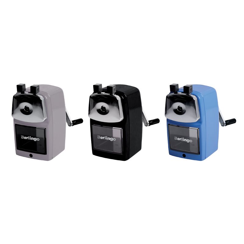 Точилка механическая "Berlingo" ассорти /1/