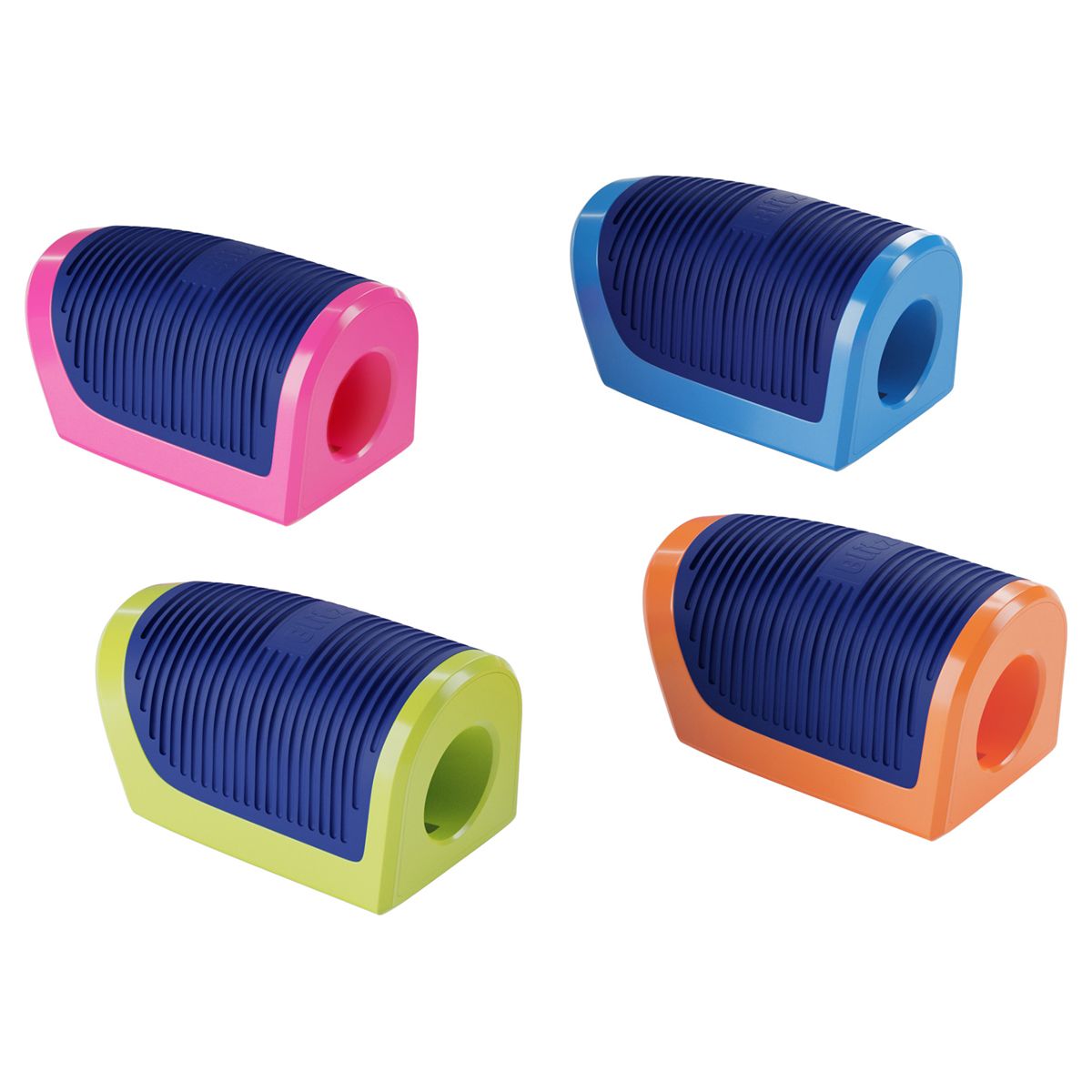 Точилка с контейнером "Berlingo "Blitz" на 1 отверстие ассорти /36/