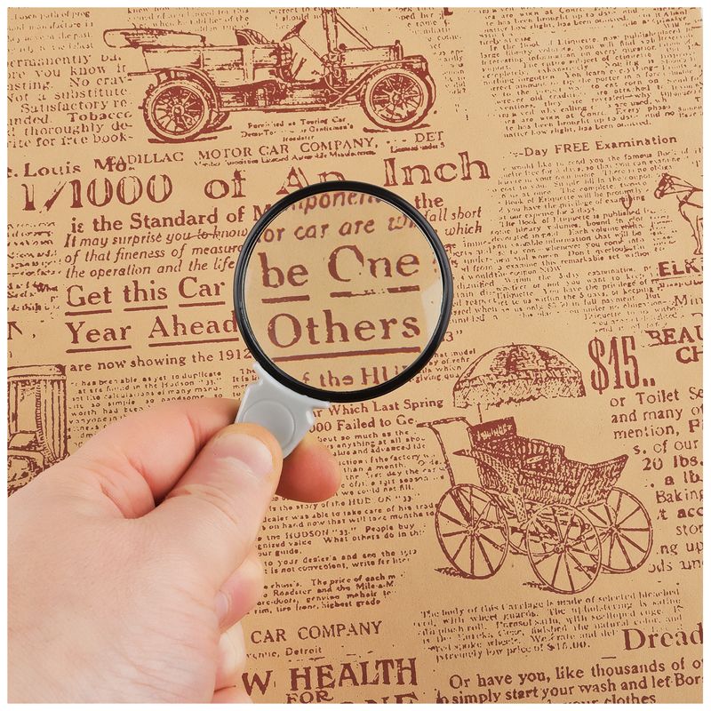 Лупа  40мм "OfficeSpace" 4-х кратное увеличение