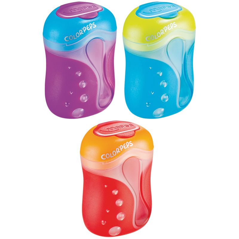 Точилка с контейнером "COLOR PEP'S" на 2 отверстия /24/