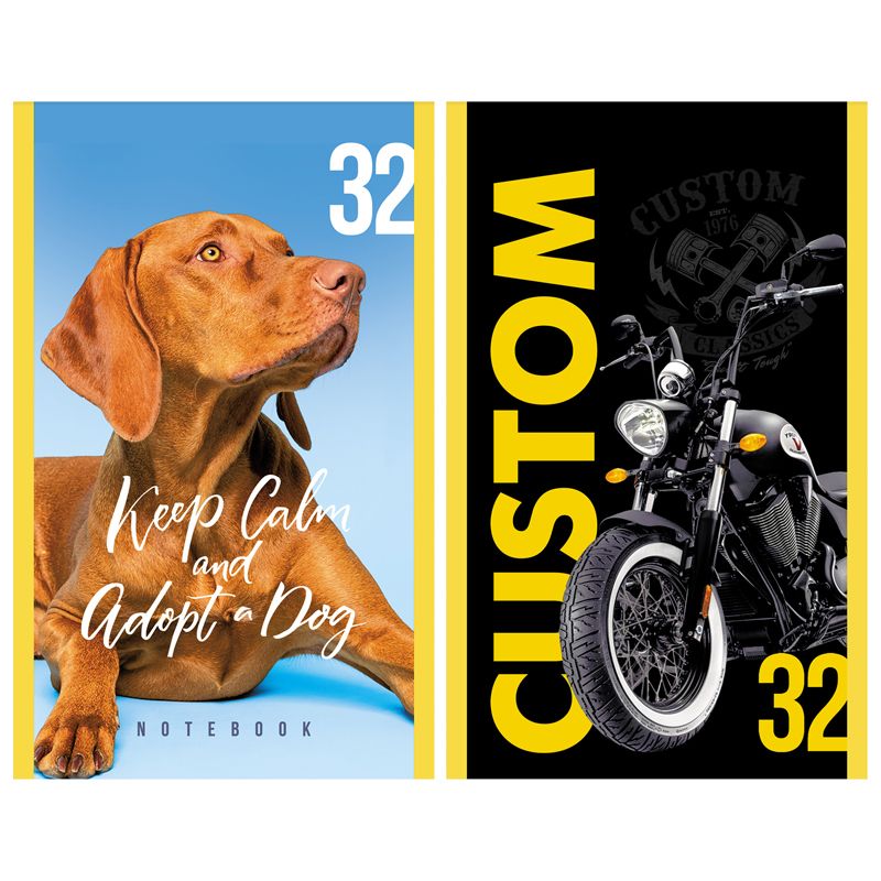 Блокнот А6  32л. BG "Mix - мальчики" /20/