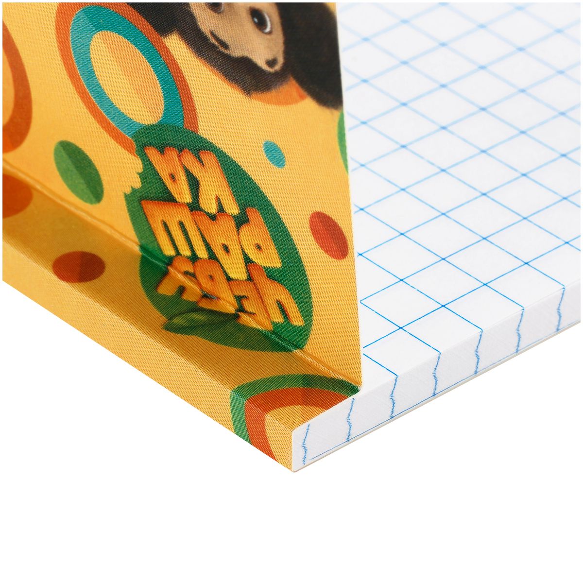 Блокнот А7  48л. Мульти-Пульти "Чебурашка" на склейке /10/