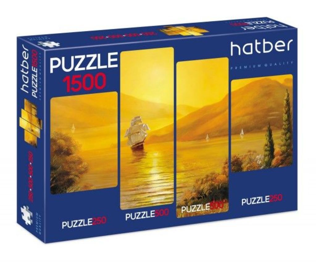 Пазл  250+500+500+250 элементов "Морская симфония" /1/