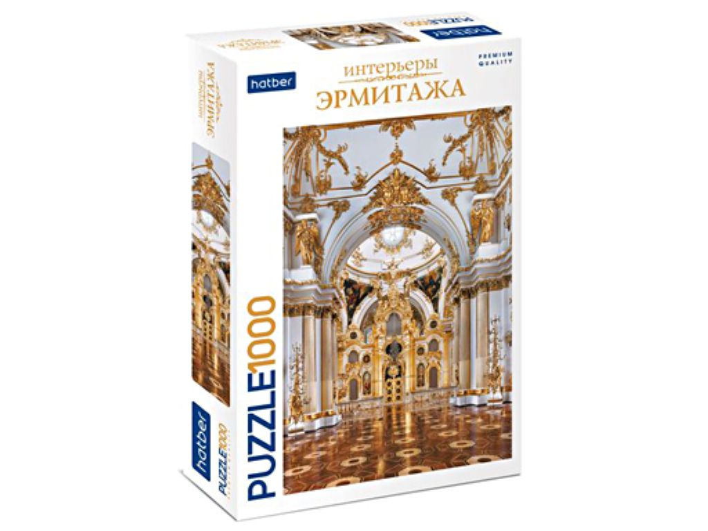Пазл 1000 элементов "Большая церковь Зимнего дворца. Фото: П.С. Демидов-( Государственный Эрмитаж"
