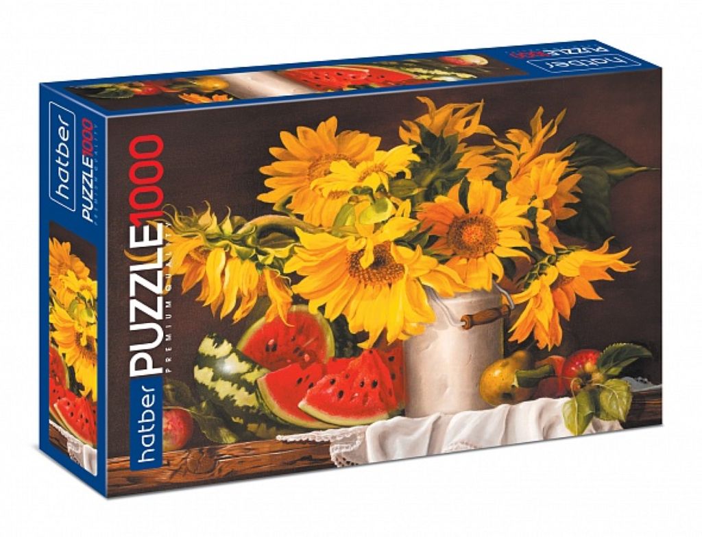 Пазл 1000 элементов "Подсолнухи" /1/