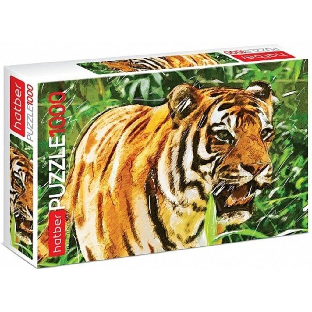 Пазл 1000 элементов "Взгляд тигра" /1/