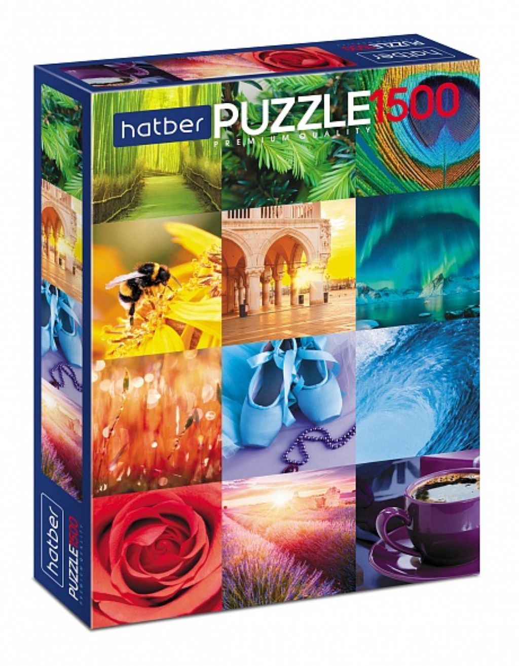 Пазл 1500 элементов "Жизнь в цвете" /1/