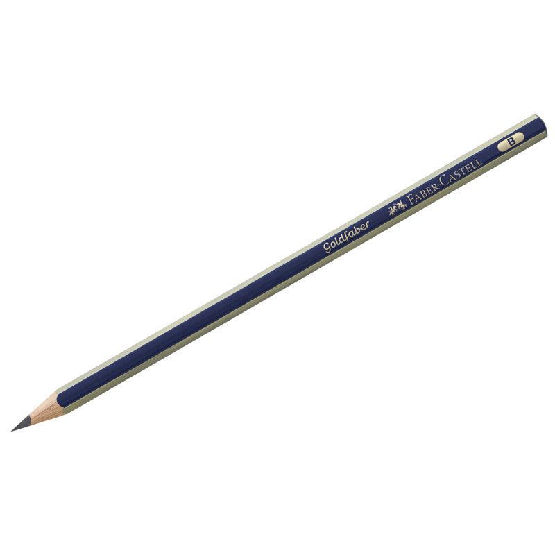 Карандаш чернографитный "Faber-Castell" Goldfaber 1221 B /12/