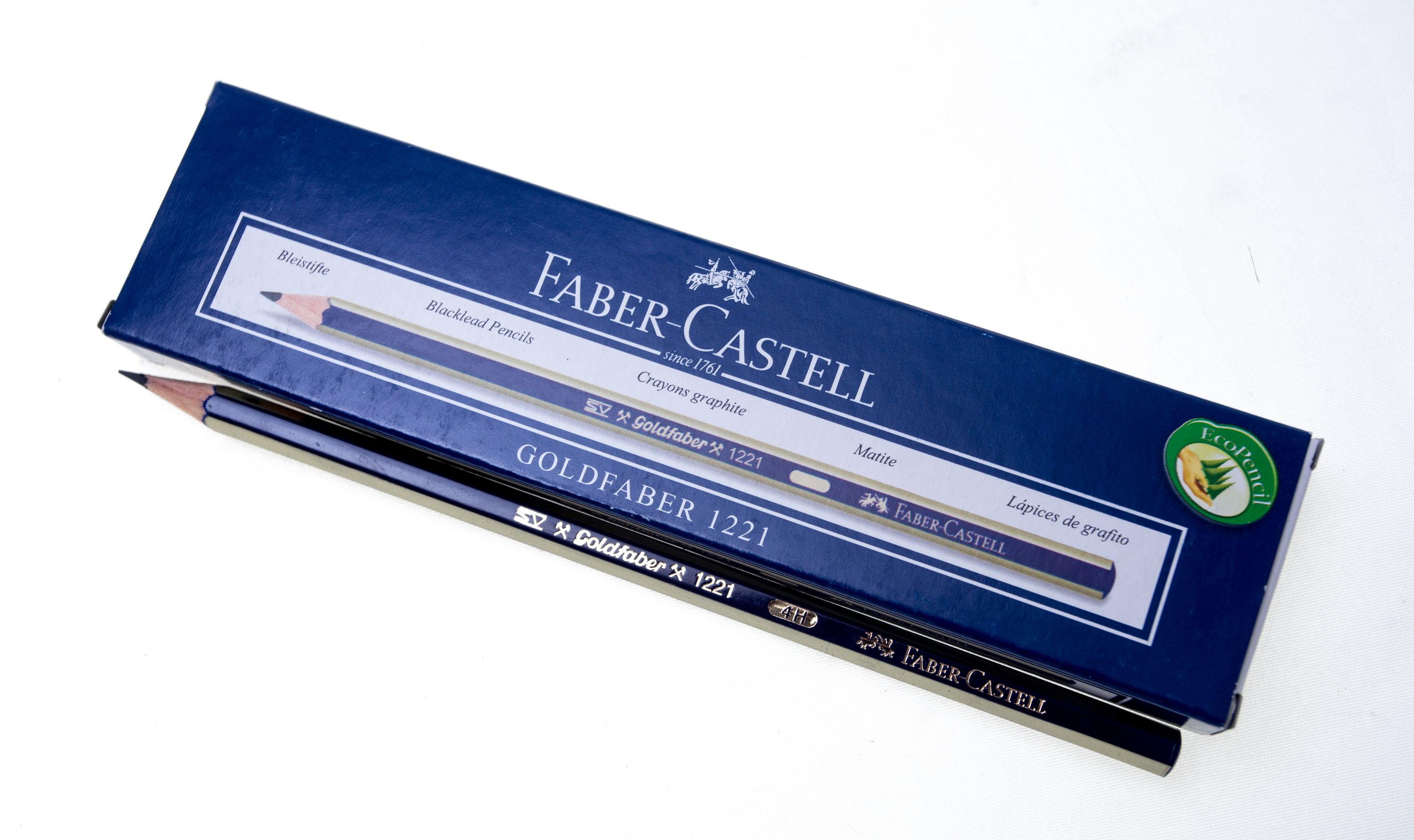 Карандаш чернографитный "Faber-Castell" Goldfaber 1221 4Н /12/