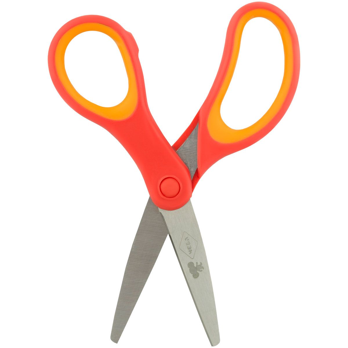 Ножницы 13,8см Мульти-Пульти "Чебурашка" ассорти, блистер /24/