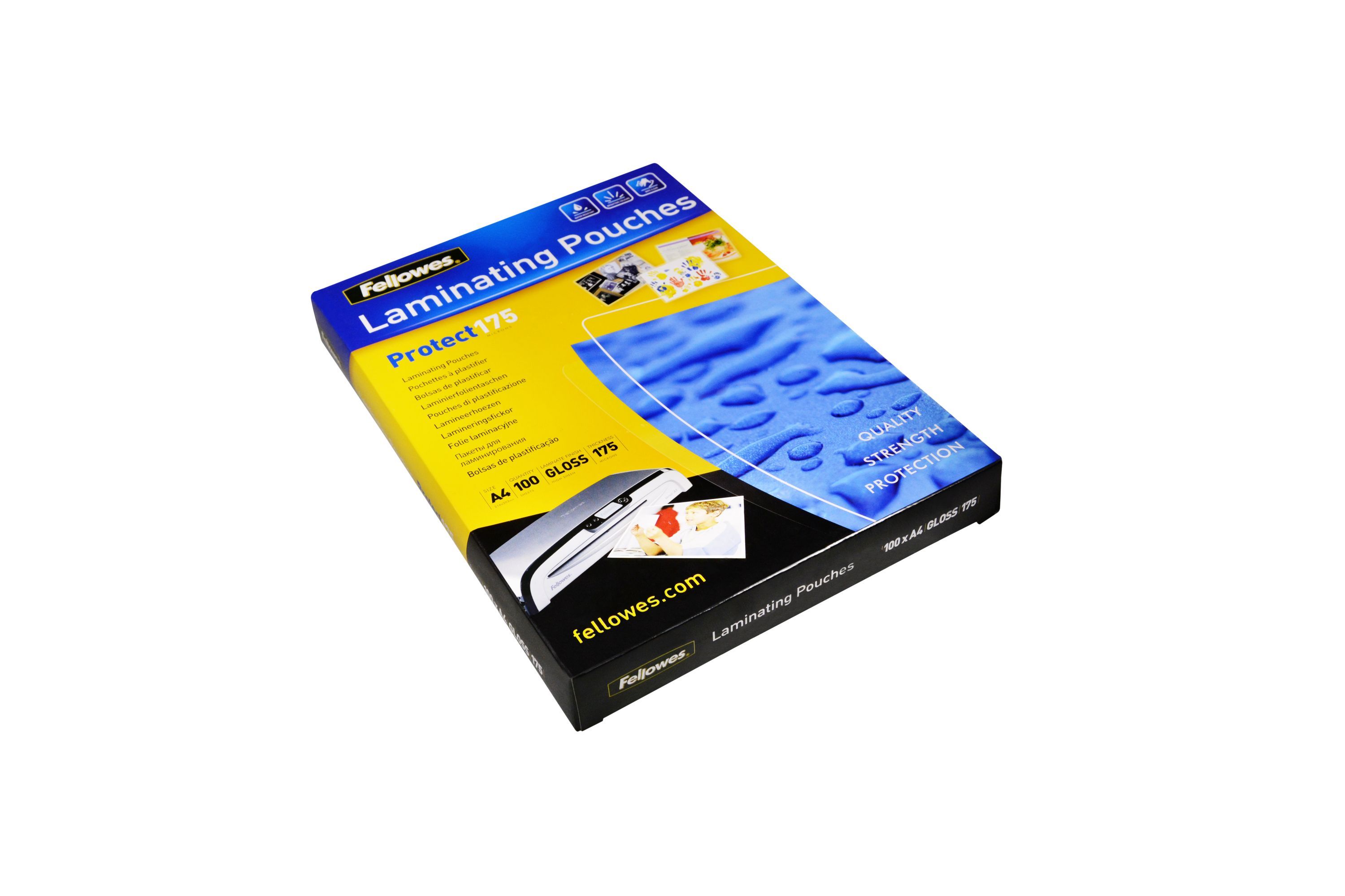 Пленка для ламинирования 175мкм 216х303мм "Fellowes" /1/