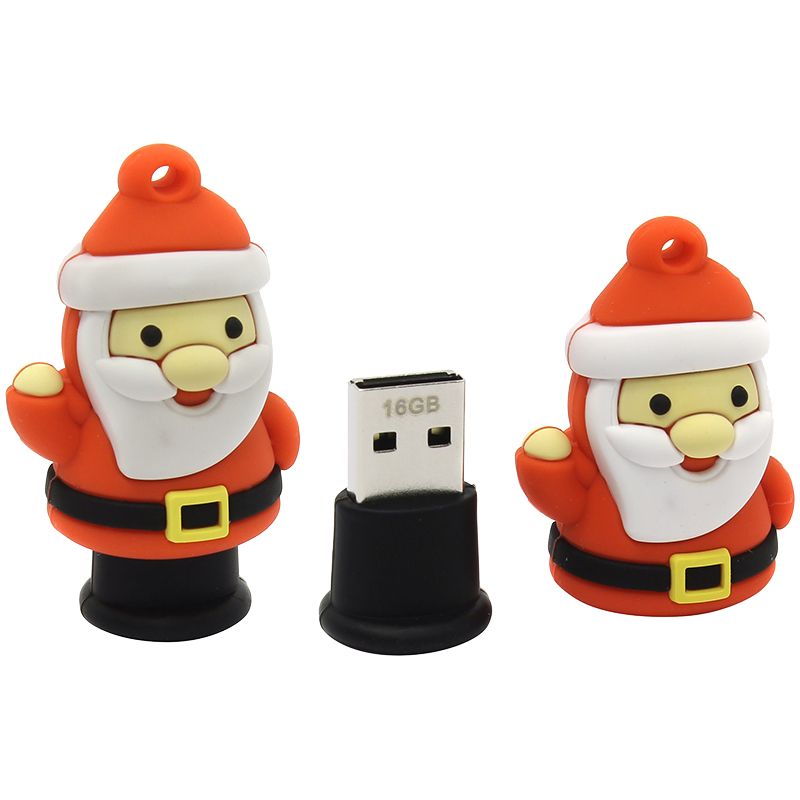 Флеш карта 16Гб Smart Buy USB  "Wild series" Санта /1/