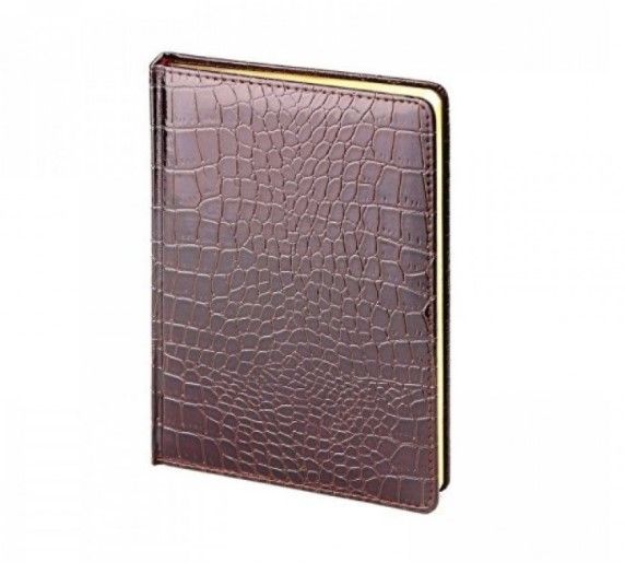 Ежедневник недат. А5+ "CAIMAN" коричневый /1/