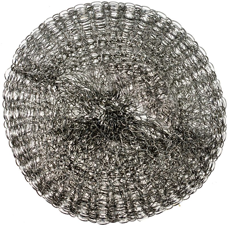 Губка для мытья посуды  1шт. "OfficeClean" металлическая /1/