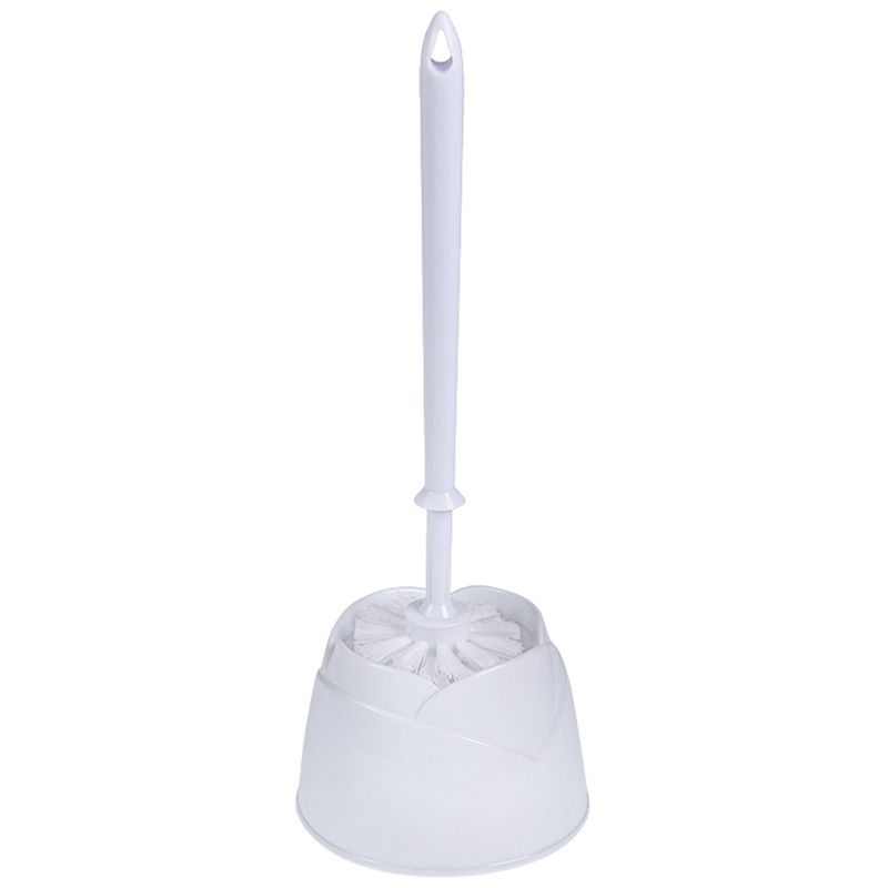 Ерш с подставкой "OfficeClean пластик, белый /12/