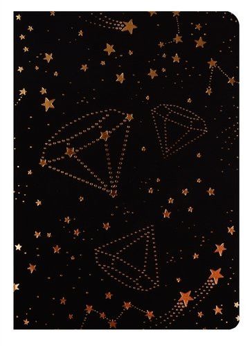 Записная книжка B6  80л. "STARLIGHT. Алмазы" кожзам, карман с наклейками /15/