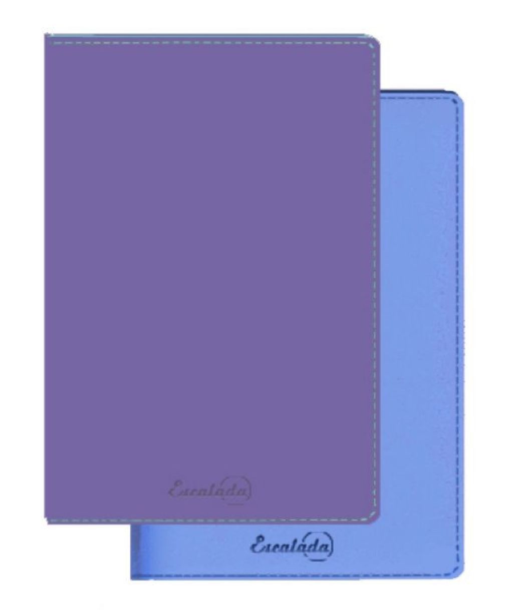 Записная книжка А5 160л. "Копибук" 2 в 1 Голубо-сиреневый