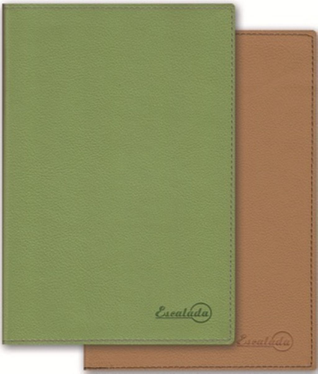 Записная книжка А5 120л. "Копибук" 2 в 1 Салатовый-бежевый