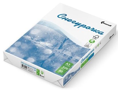 Бумага для оргтехники "Снегурочка" А3 80г/кв.м 500л. /5/