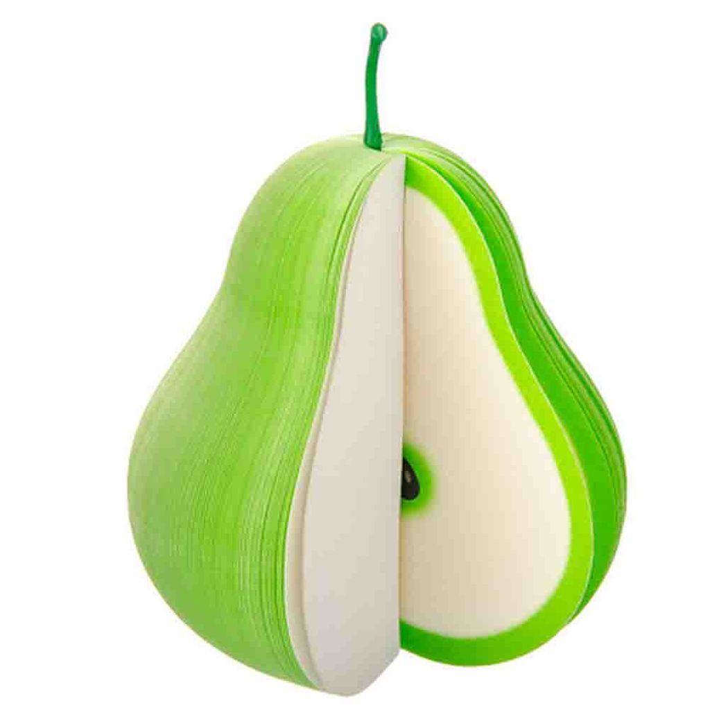 Блок самоклеящийся  90х45мм "Фрукты" фигурный /125/