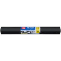 Мешки для мусора 240л "OfficeClean" ПВД черные, в рулоне /12/