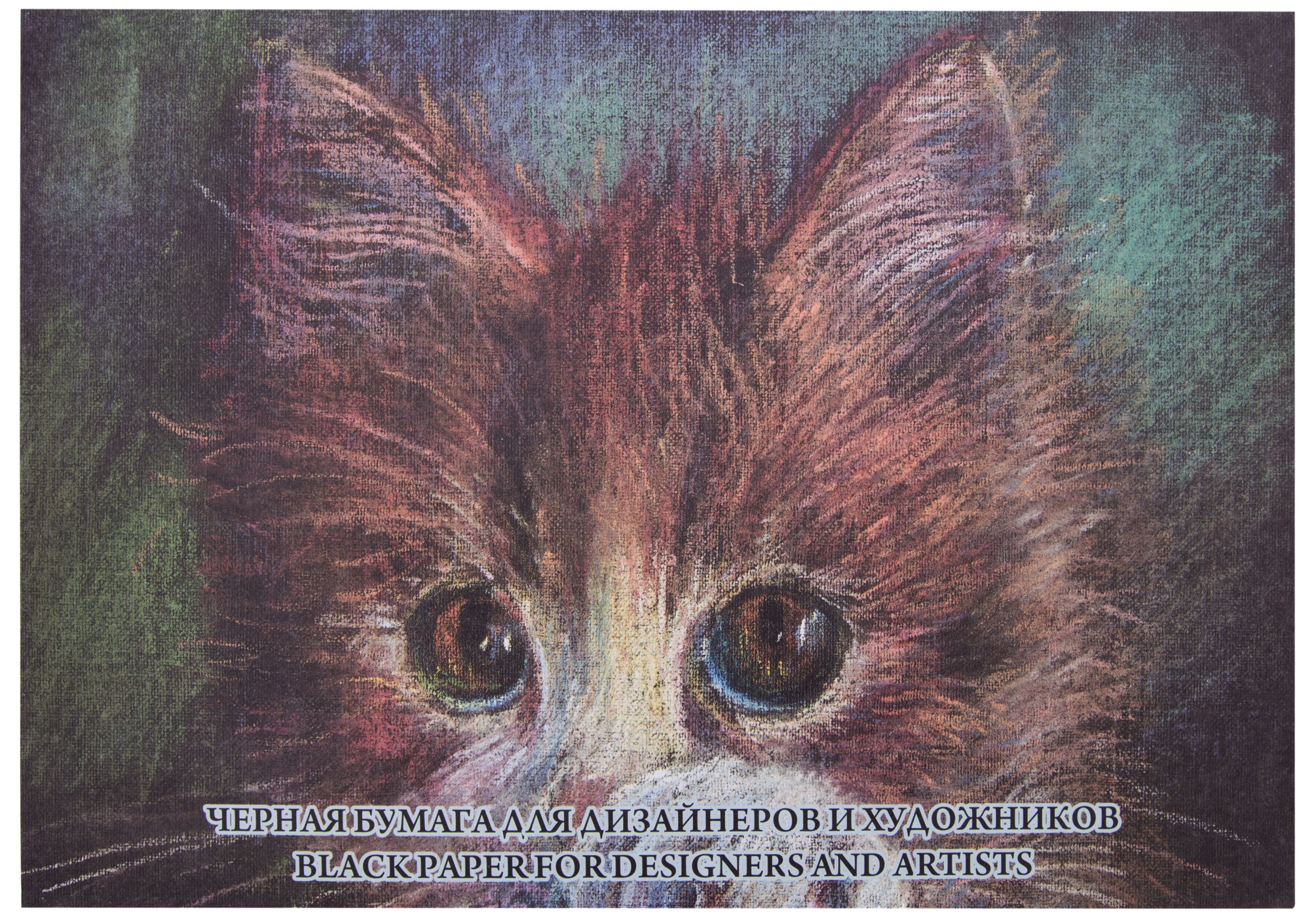 Бумага для рисования А3 10л. "Black" тонированная /5/