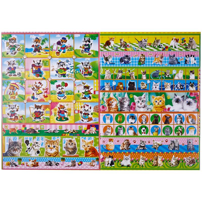 Раскраска А4  8л. Мульти-Пульти "Котята" /10/