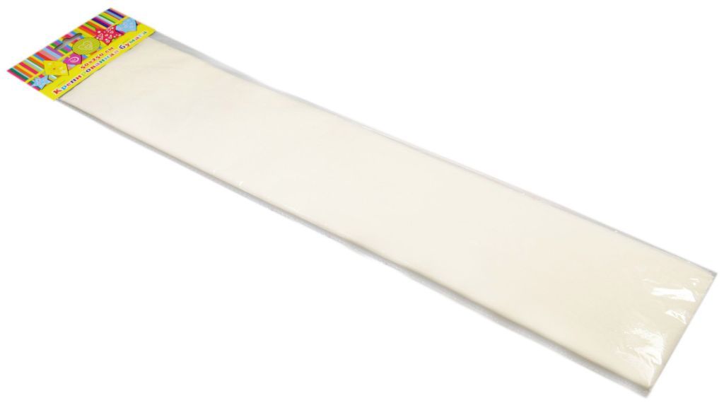 Бумага крепированная в упаковке 50х250см 35г/кв.м розовая клеточка /1/10/