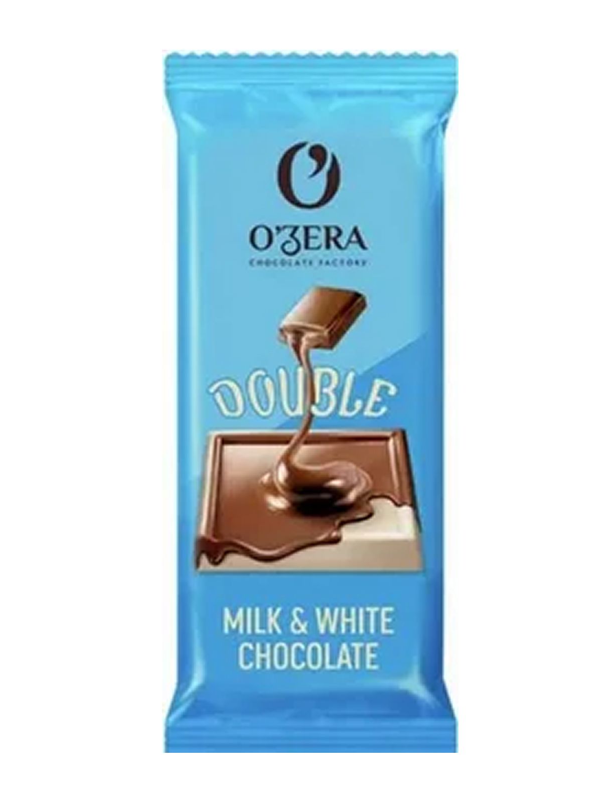 Шоколад "O'Zera" double milk&white 24г. /30/