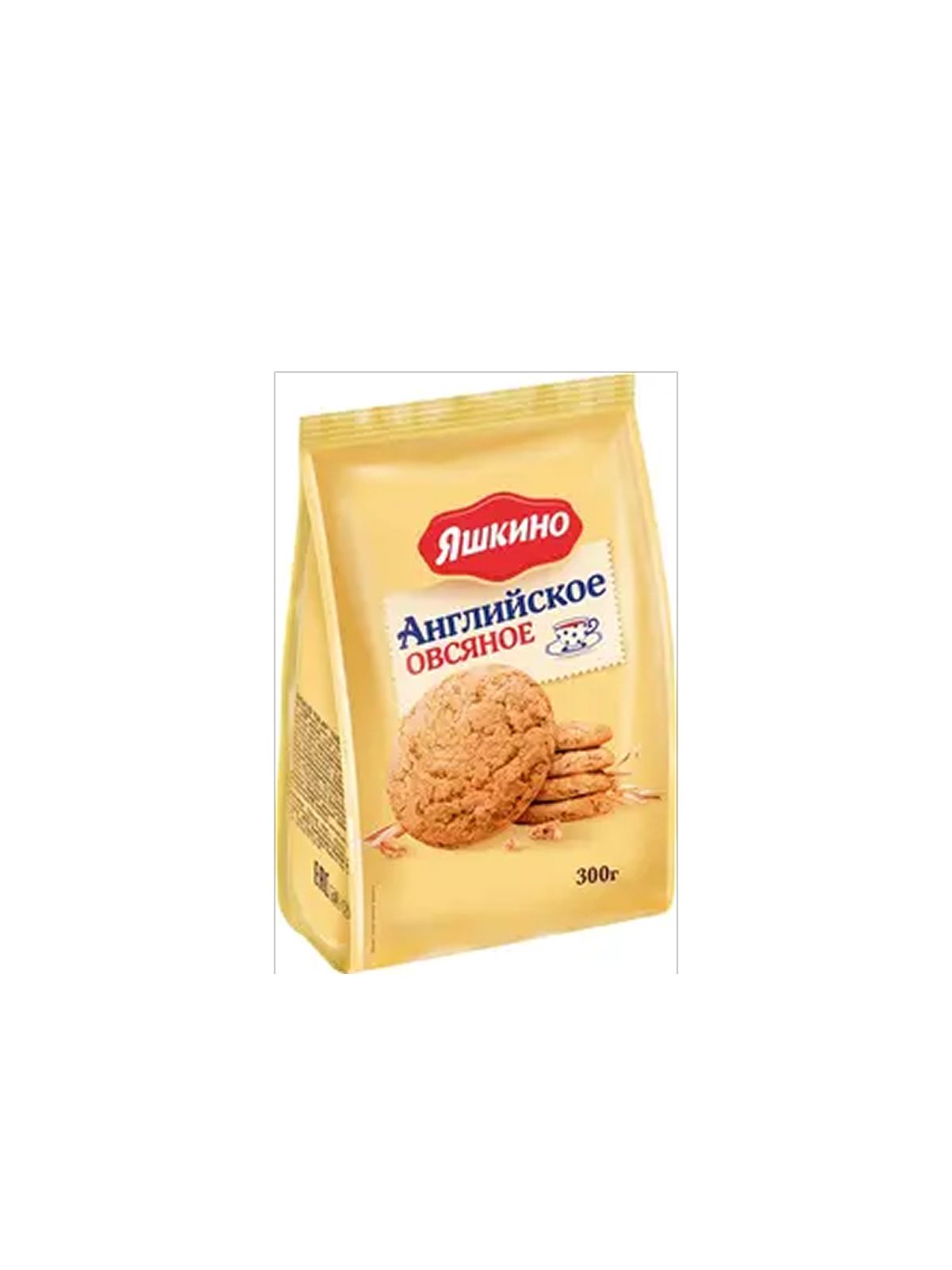 Печенье "Яшкино" "Английское", овсяное  300 г