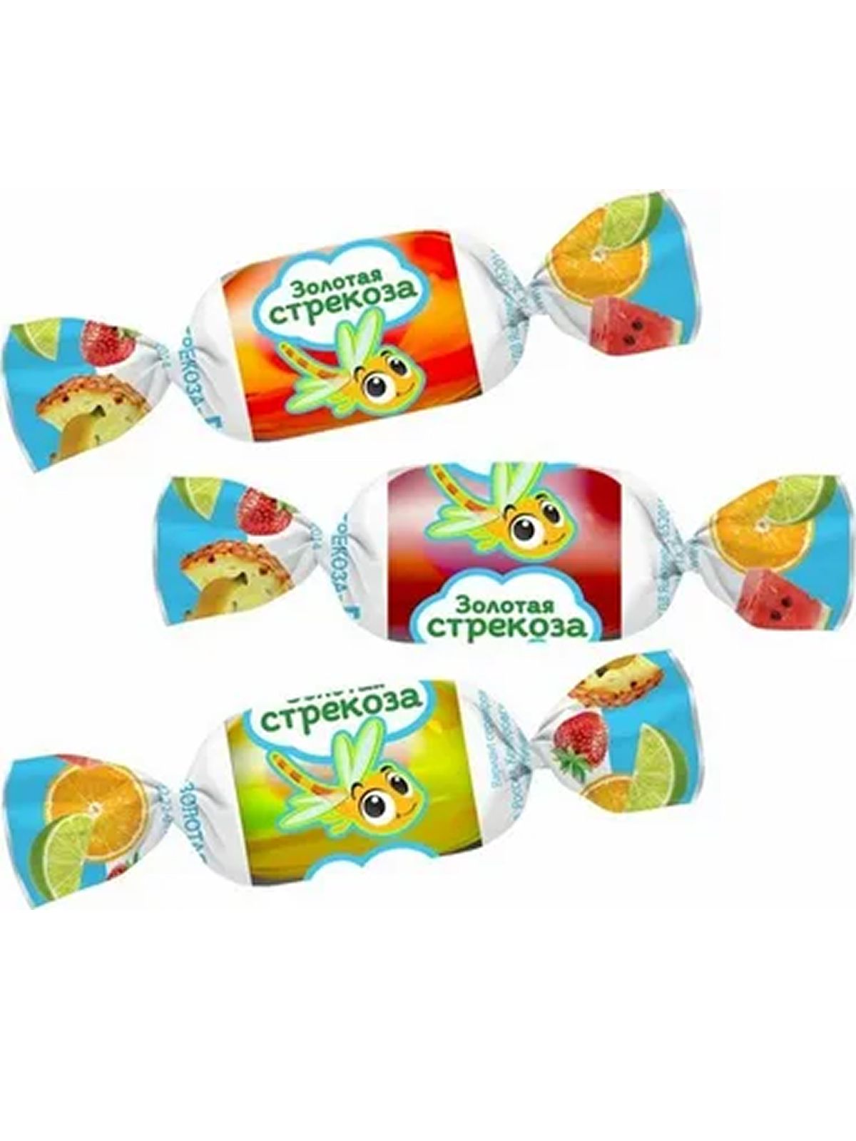 Конфеты желейные «Золотая стрекоза» (упаковка 0,5 кг)