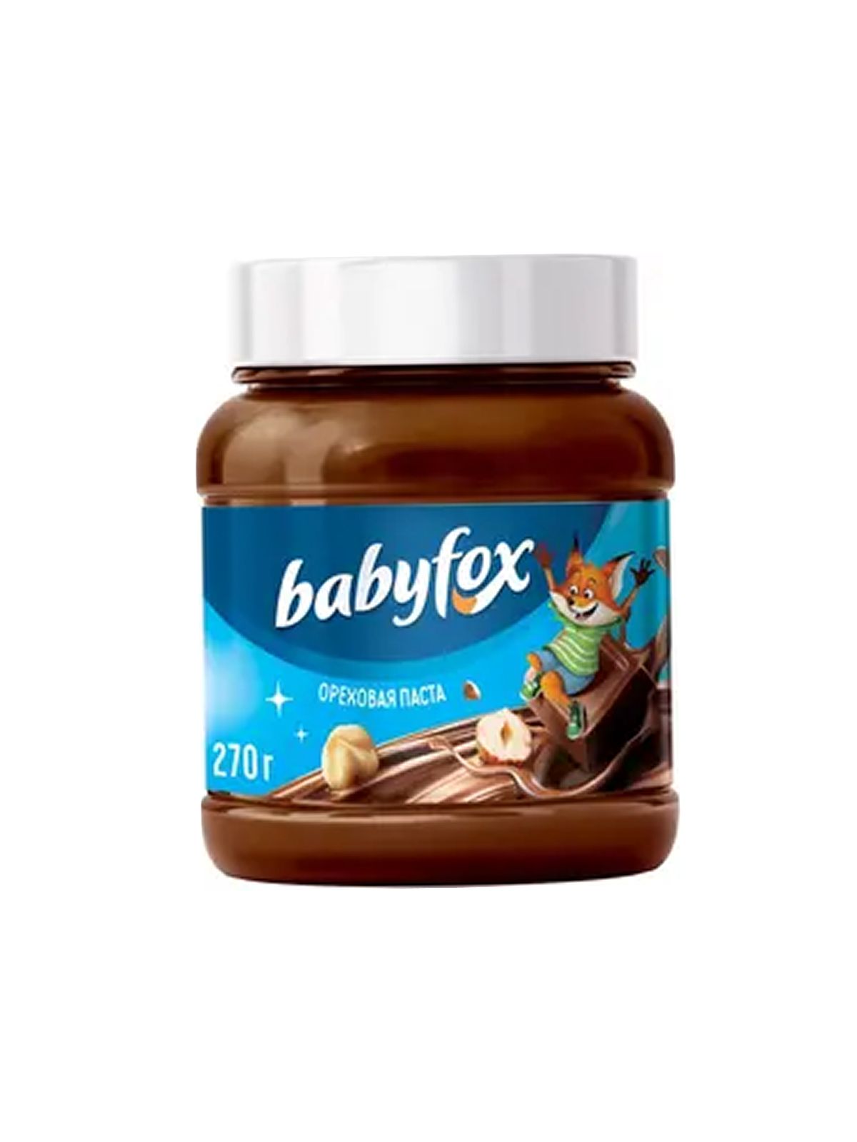 Шоколадно -ореховая паста "BabyFox" 270г.