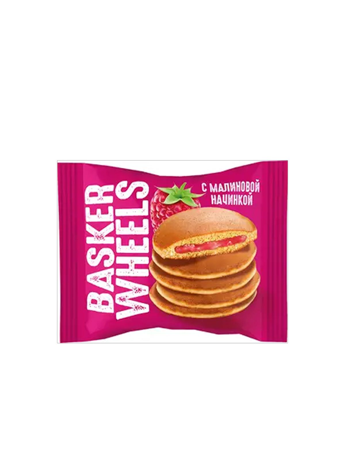 Панкейк "Basker Wheels" с соком малины 36г.